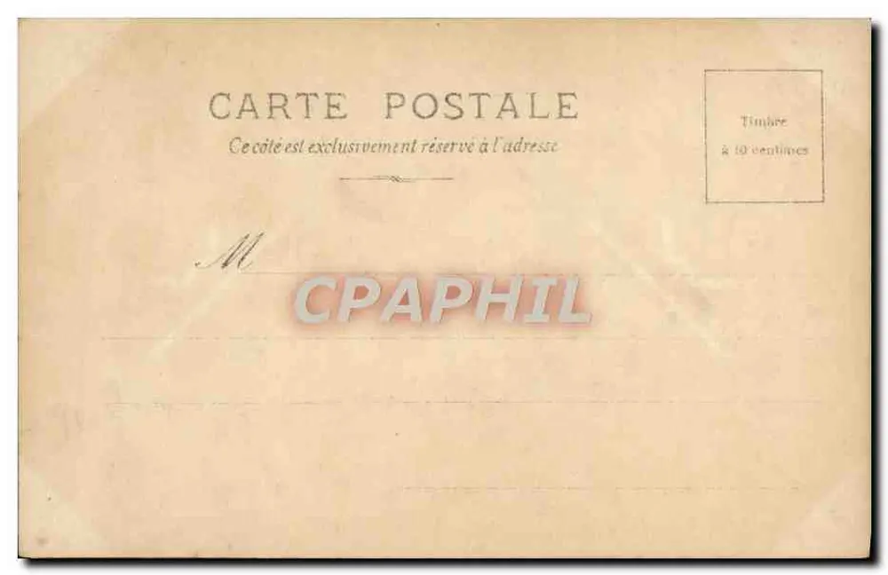 Cléo de Mérode — Profilporträt mit Krone — S.I.P. Reutlinger Paris, Serie N°8 - Rückseite