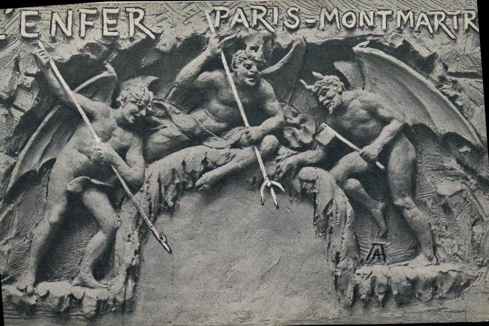 Hölle — Paris-Montmartre — Atelier A - Vorderseite