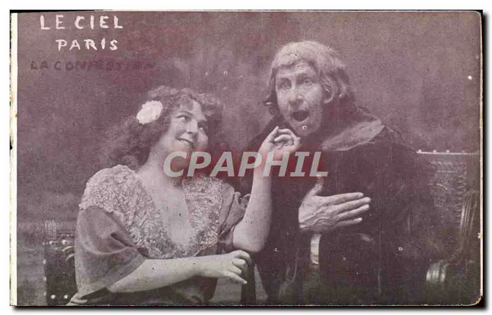 Theaterszene — Das Himmel in Paris — La Compagnie Parisienne - Vorderseite