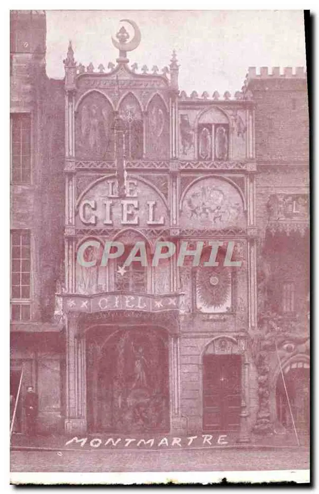 Das Himmel — Montmartre — Unbekannter Verleger - Vorderseite