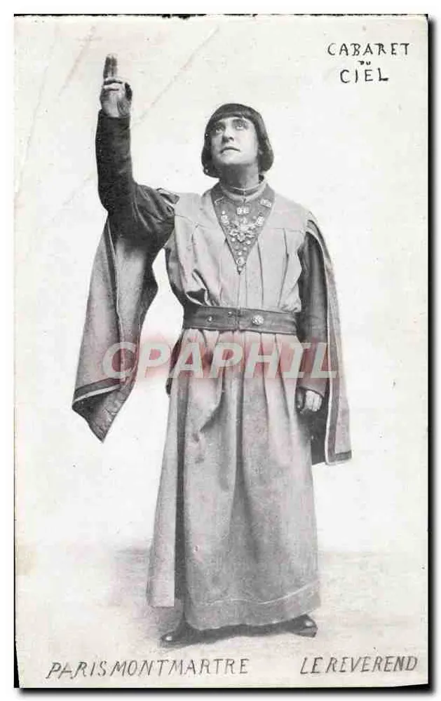 Der Reverend — Cabaret du Ciel — Paris Montmartre - Vorderseite