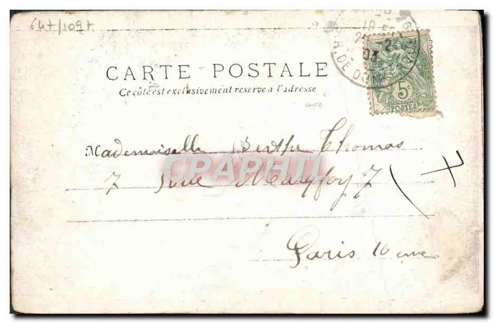 Ambigu — Die Letzten Kugeln, 5. Bild — Blatt aus 10 Bildern von MM. Jules Mary und Émile Rochard - Rückseite