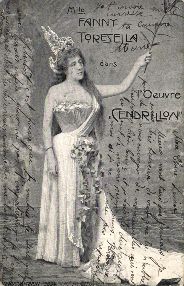 Fanny Toreseilla — dans l'Œuvre "Cendrillon" — éditeur Terocca-Terni n°3694 - Vorderseite