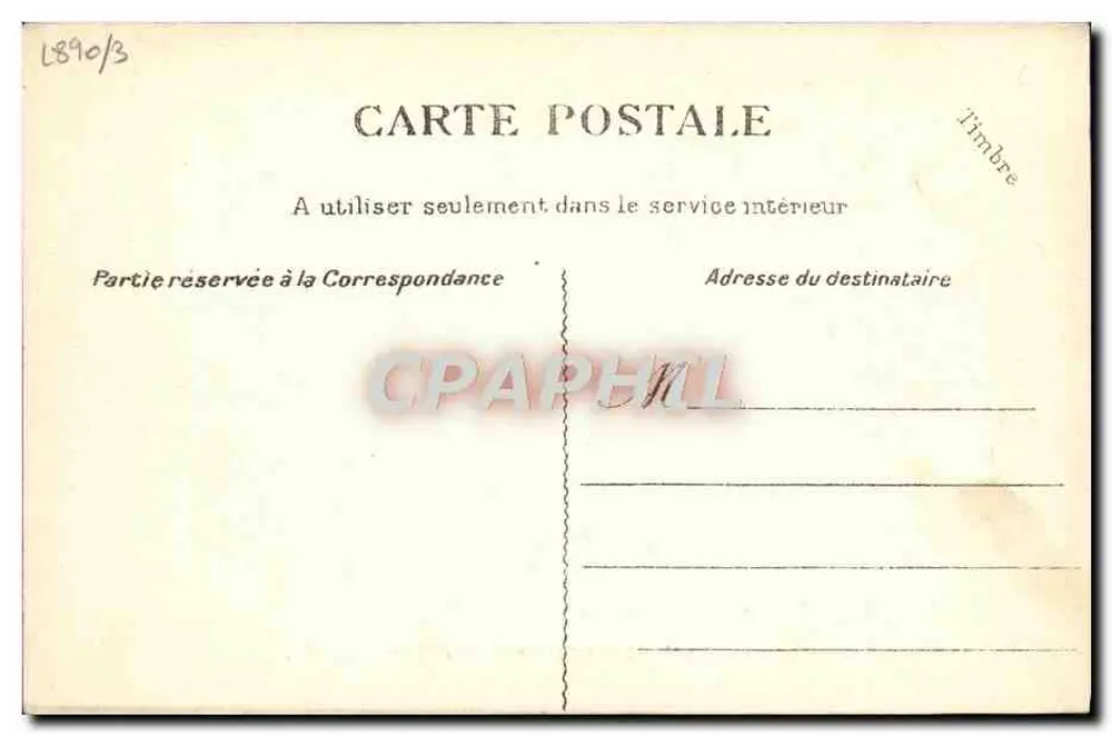 Montmartre — Cruce de los Sauces — G. G. A., París, n° 528 - Reverso