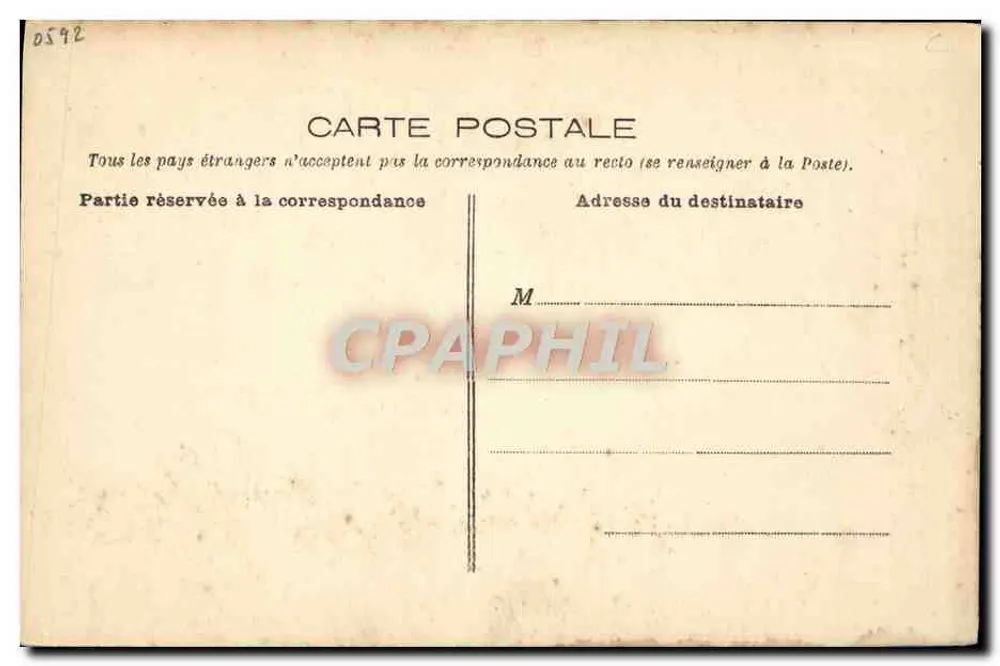 Das Cabaret Lapin-Agile, rue des Saules — Verlag C. C. Bock & Cie, Nr. 157 - Rückseite