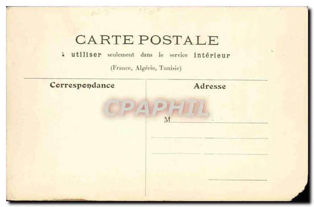 Paris Véçu — Bei der Fontaine — L. J. & Cie, Verlag Angoulême-Paris - Rückseite