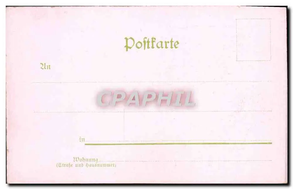 Questão Zola-Esterhazy — A Dama Envelopada! — Vereinigte Papierwaren-Fabriken S. Krotoschin Görlitz, Nr. 3 - Verso