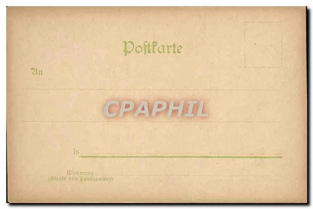 Questão Zola-Esterhazy — A Dama Vestida de Preto! — Verenigde Papierwaren-Fabriken S. Krotoschin, Görlitz, No.2. - Verso