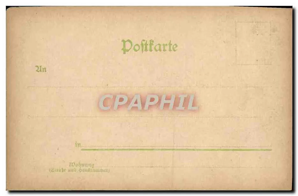Affaire Zola-Esterhazy — La Dame Voilée — éditeur VEREINIGTE PAPIERWAREN-FABRIKEN S. KROTOSCHIN, GÖRLITZ, N° 1 - Verso