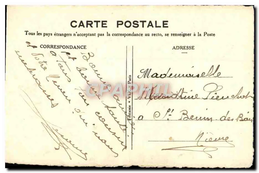 Vierblatt — HOPE — Brizeux - Rückseite