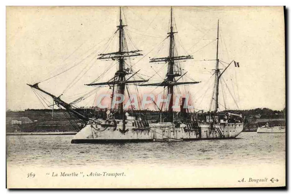 La Meurthe, Aviso-Transport — A. Bougault, Nr. 569 - Vorderseite