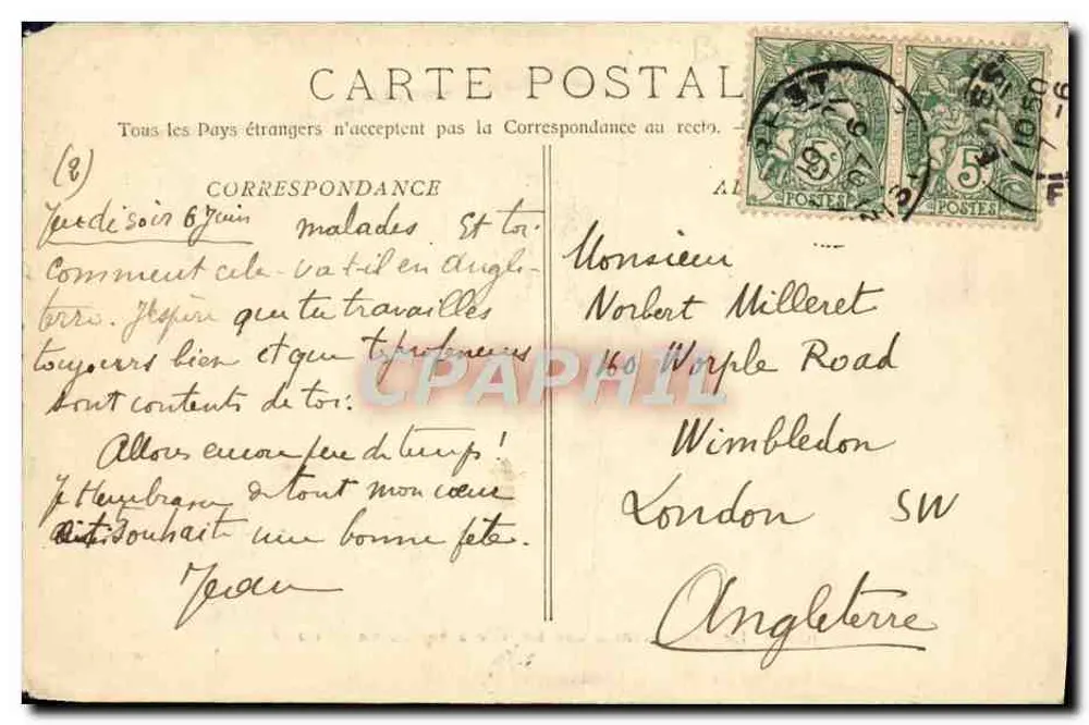 Start einer Torpedowaffe an Bord eines Schlachtschiffs — A. Bougault, n° 615 - Rückseite