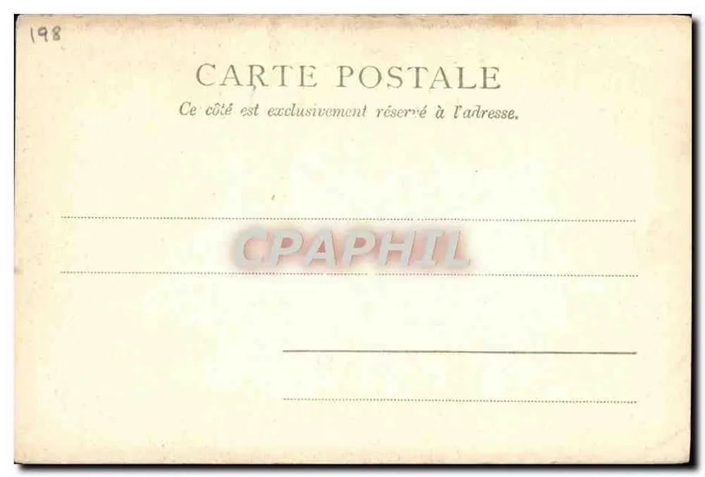 Le Courbet — statek wojenny francuski — wydawca Paris, 1946 - Rewers