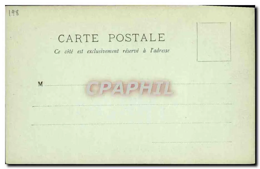 La Marseillaise — cruzador da Marinha francesa — A. Bougault n°587 - Verso