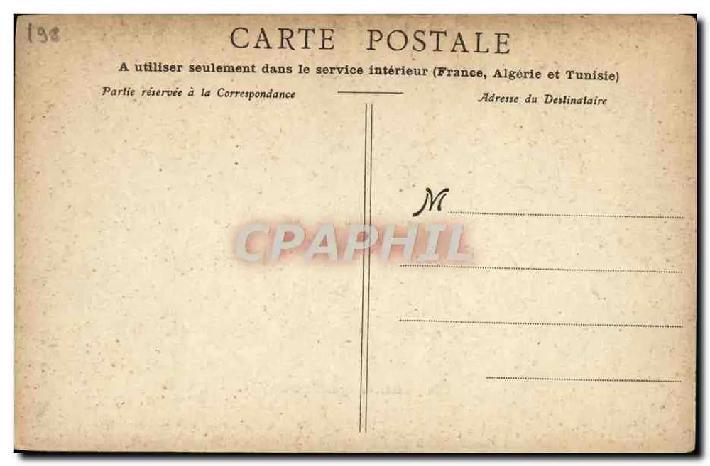 Cruiser-encouraçado Pothuau — Frota de Guerra Francesa — Editores CHOCOLAT KLAUS - Verso