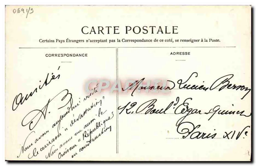Ponte de um Cuirassé — 257 — Editor G.B. - Verso
