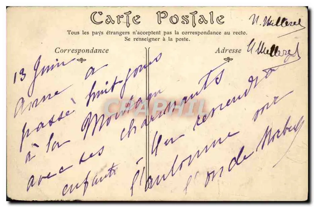 Le Carnot — Cuirassé de premier rang — ND Phot - Verso