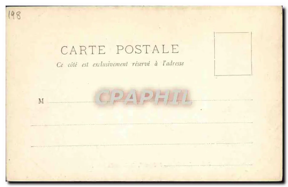 Der "Dupuy-de-Lôme", Panzerkreuzer — A. Bongault, Nr. 509 - Rückseite