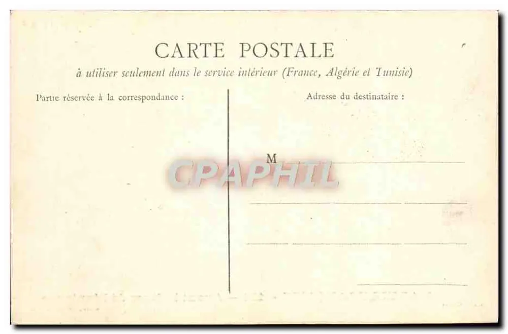 Schiff Patrie — Vor dem Abendessen der Mannschaft — Verlag Cliaxel, Toulon - Rückseite