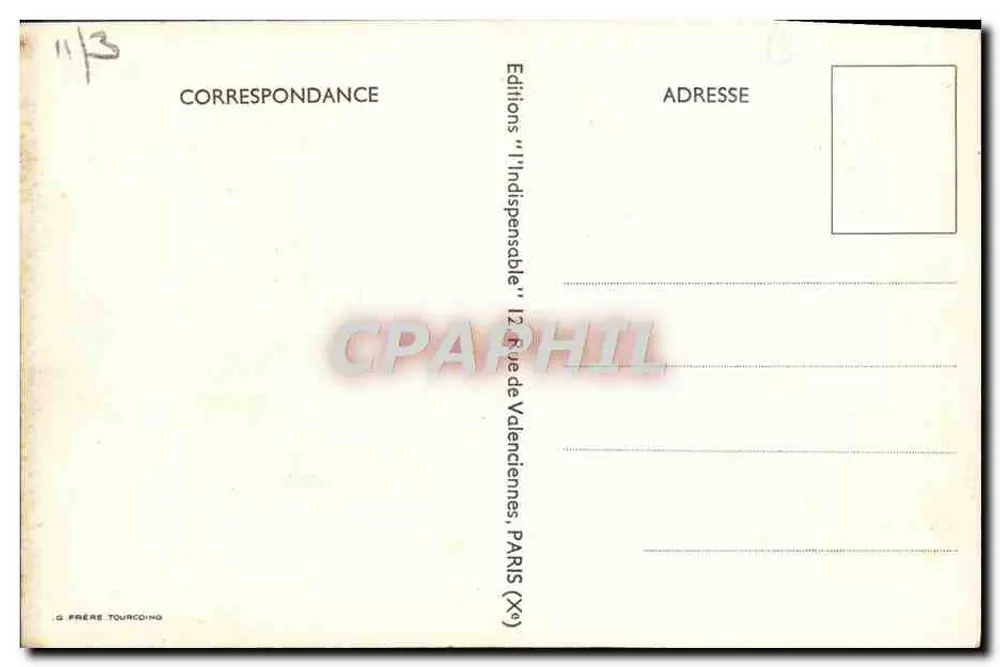 Efusões espontâneas — Acolhimento dos Americanos na França — Coleção 'Welcome' — N°6 - Verso