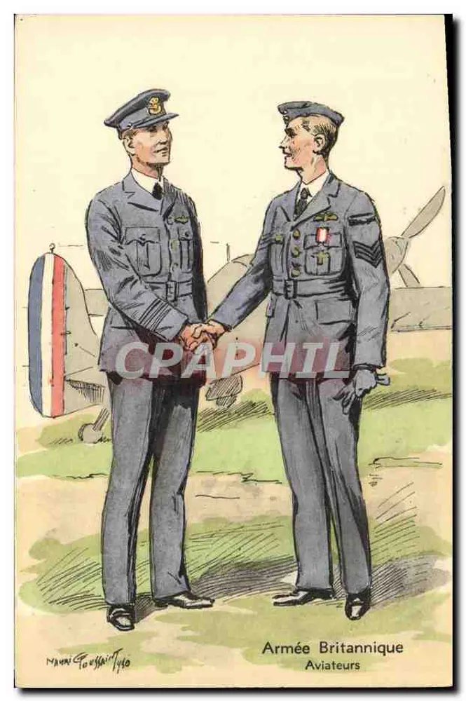 Britisches Heer — Flieger — Les Editions Militaires Illustrées, Nr. 563 - Vorderseite