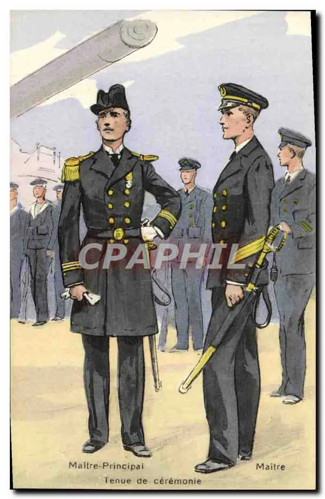 Zeremonialuniform — Meister-Präsident und Meister — Illustrierte Militär-Edition Nr. 430 - Vorderseite