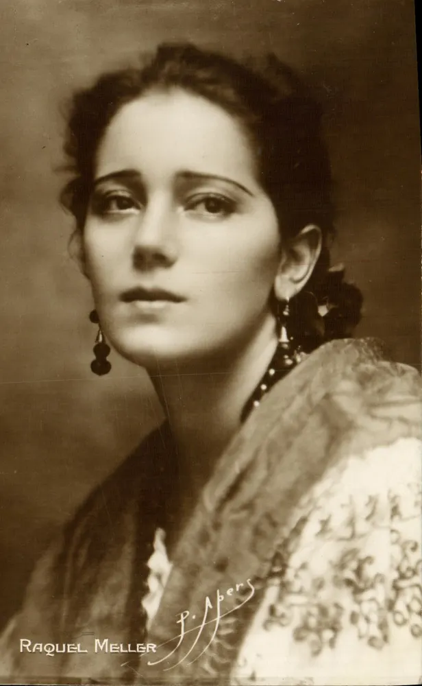 Raquel Meller — Portrait — P. Abens - Vorderseite