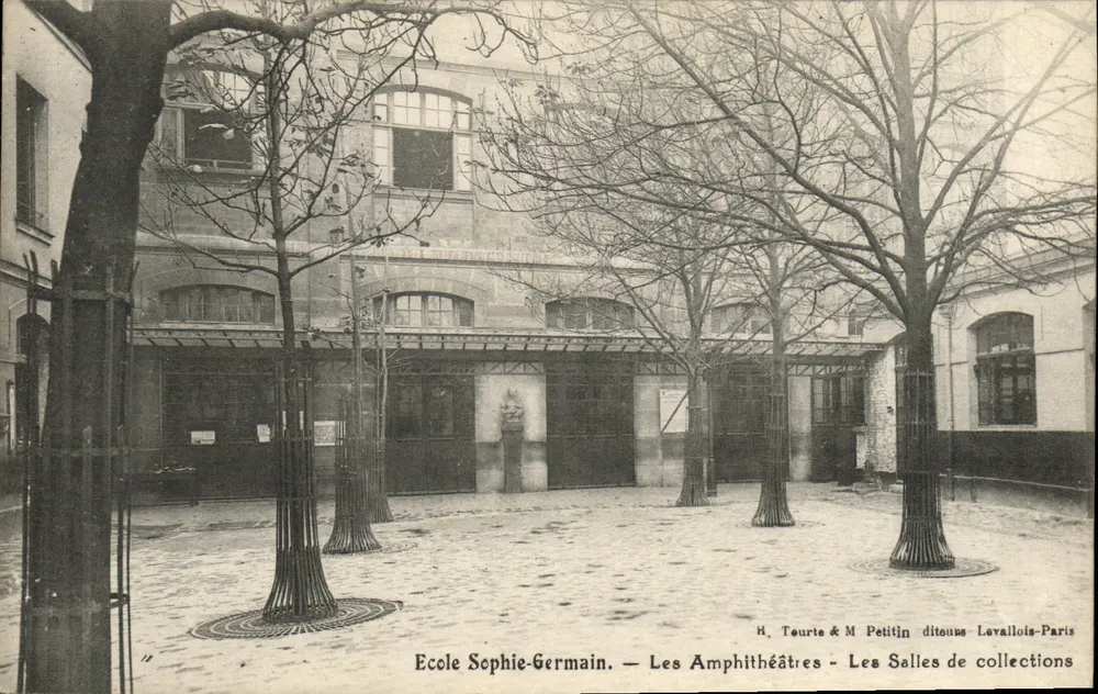 Schule Sophie-Germain — Die Amphitheater — Die Sammlungsräume — H. Tourte & M. Petitjin diteous-Levallois-Paris - Vorderseite