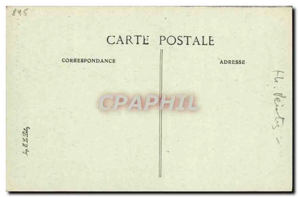 P. Carrier-Belleuse — Pantheon der Krieg — A.-F. Gorquèt — Die Autoren und Hauptmitwirkenden — Verlag Art. H. Manuel, Paris - Rückseite