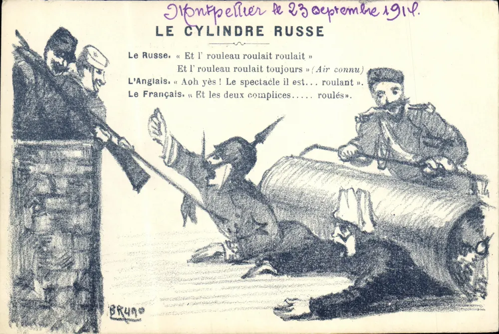 Montpellier — Der russische Zylinder — Bruno - Vorderseite