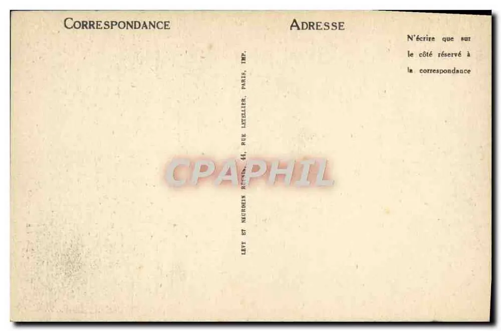 Mulher rhétaise — usando um grande chapéu branco — editor ND, n° 65 - Verso