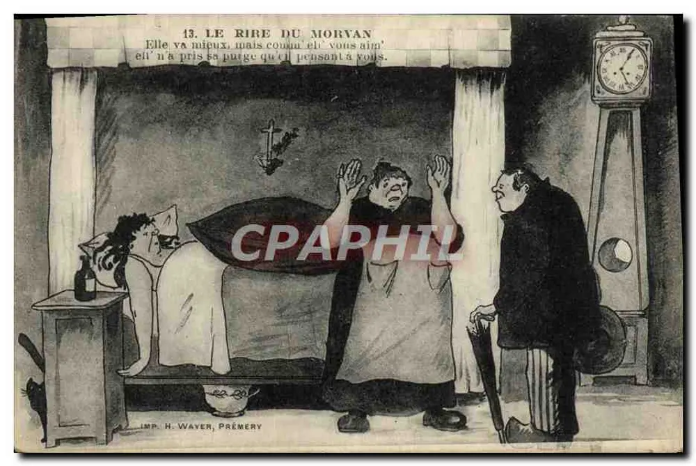 O Riso do Morvan — 13ª caricatura — Imp. H. Waver, Prémery - Frente