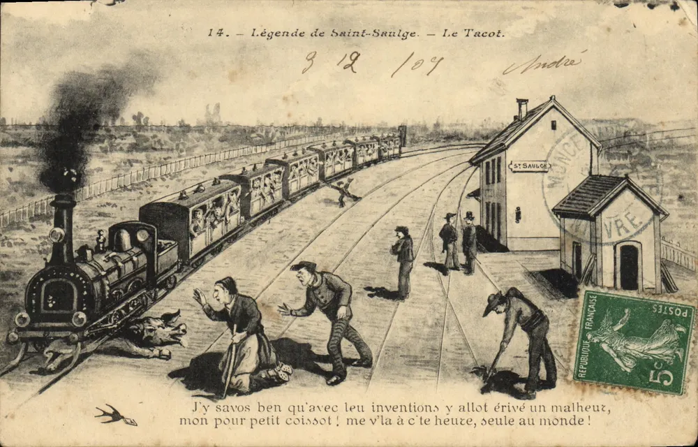 Lenda de Saint-Saulge — O Tacot — Editor VAE, n°14 - Frente