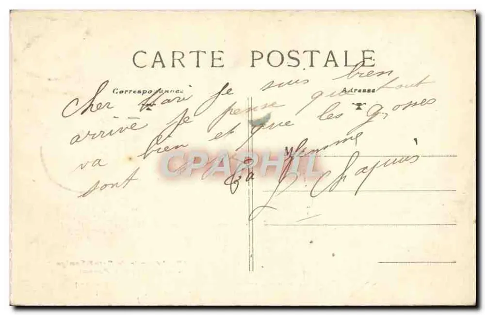 Legende von Saint-Bauzile — Ein Ort für Pornat — Louis Arveau - Rückseite