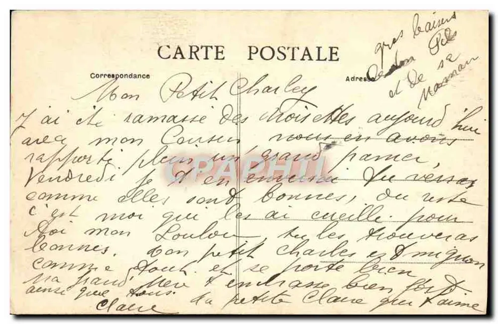 Mistério de Lourdes — 71 — Beunot & Cognat - Verso