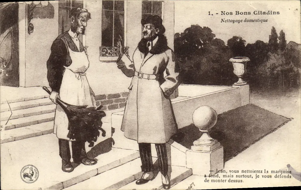 Unsere Guten Bürger — Haushaltsreinigung — Paris-Tour - Vorderseite