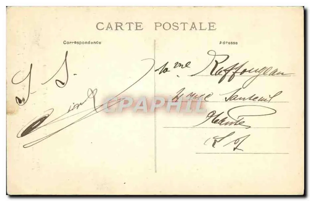 O Padre Jean ao Telefone — caricatura — editor R.G. n°38 - Verso