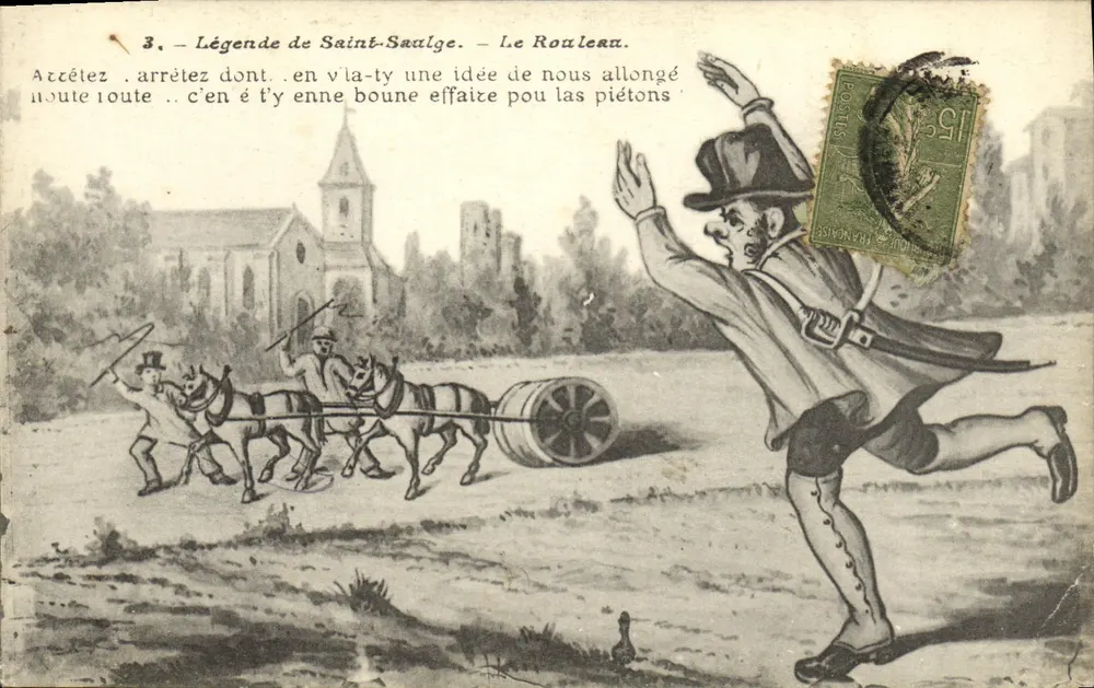 Lenda de Saint-Saulge — O Roledo — Editor não identificado, n°3 - Frente