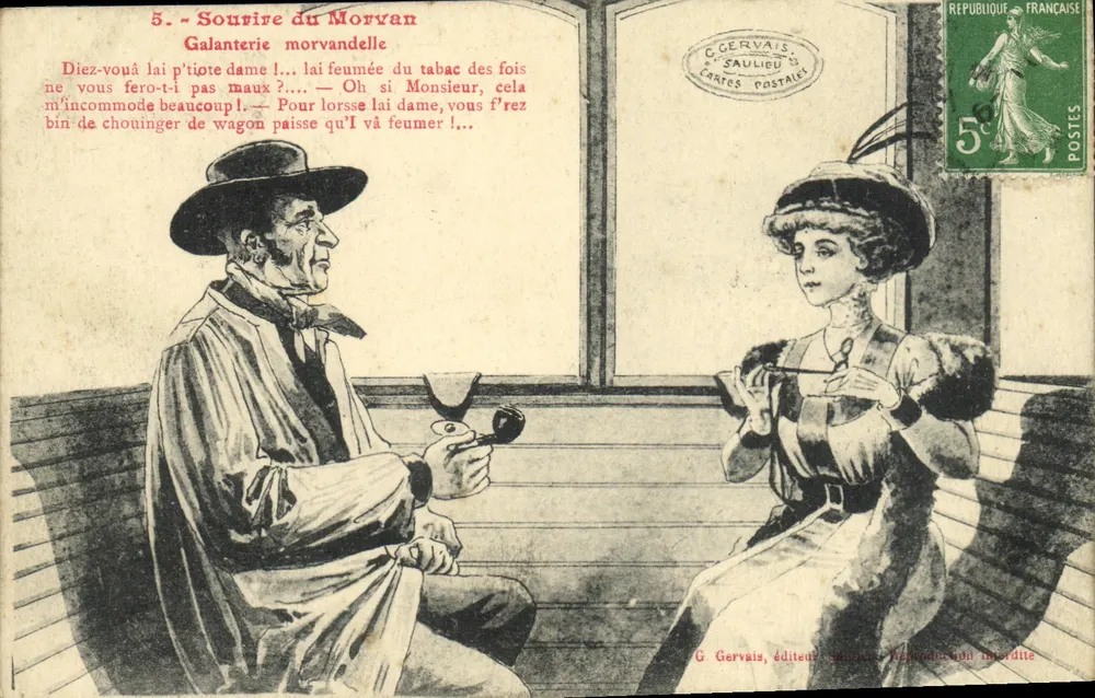 Morvandeller Galanterie — Zug Szene — G. Gervais, Verlag - Vorderseite