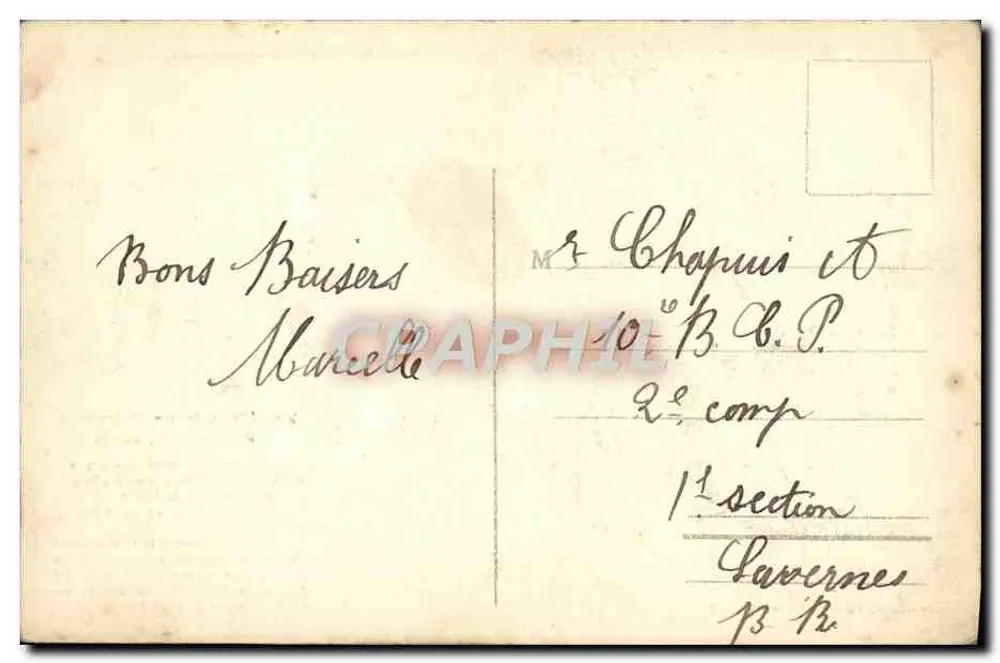 Unsere netten Landbewohner — Der Dorfschneider — G. Gervais, Verlag, Saulien - Rückseite