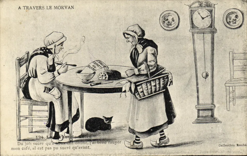 A Travers le Morvan — La Miette de Sucre — Coleção Roubé, n°124 - Frente