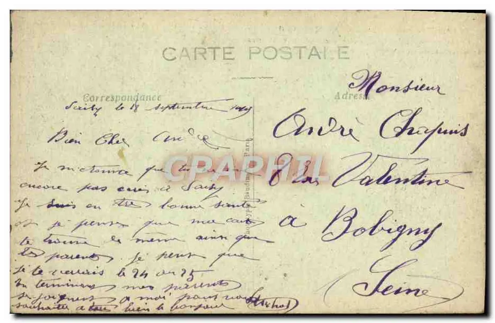 Sessão no Conselho Municipal — A TRAVERS LE MORVAN — Coleção Roube - Verso