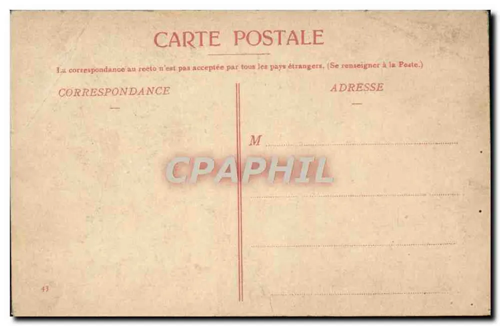Bruxelles — Manneken-Pis — éditeur anonyme - Verso