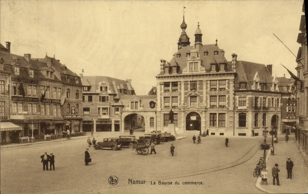 Namur — A Bolsa do Comércio — editor N. Thill, n° 56 - Frente