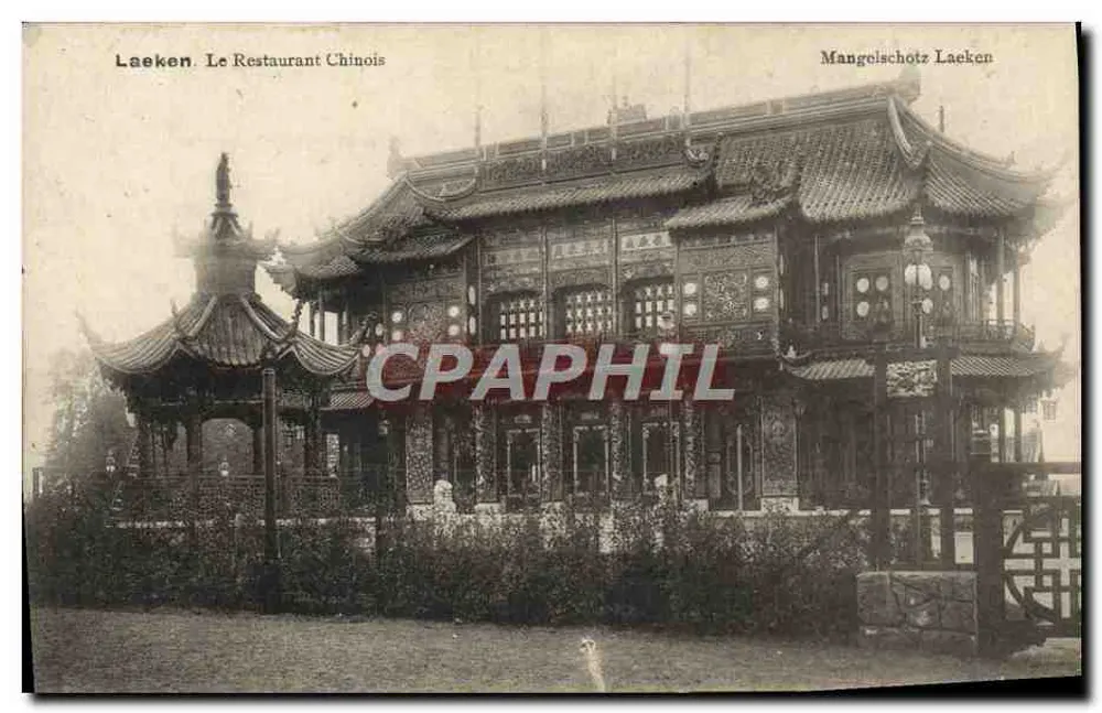 Laeken. Das chinesische Restaurant — Mangelschotz Laeken - Vorderseite