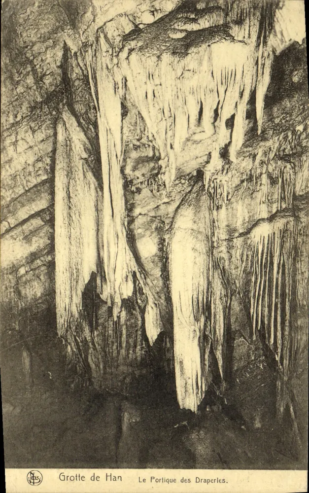 Höhle von Han — Der Porlique der Draperles — Verlag NEIS - Vorderseite