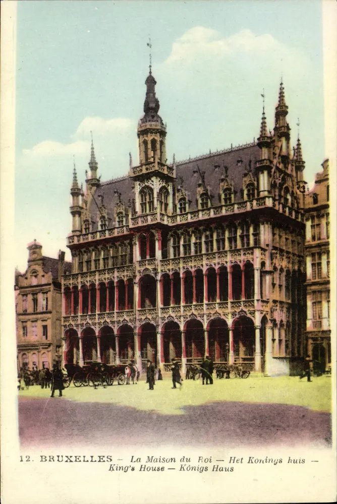 Bruxelas — A Casa do Rei — n°12 - Frente