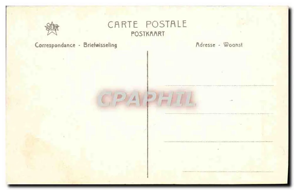 Die alte Stickmacherin — Gand, 4. Juni 1822 — Hérototypie De Graeve, n°14391 - Rückseite