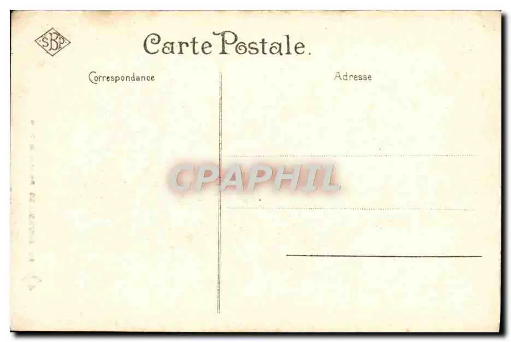 Bruxelas — Passage du Nord — S.B.P. n° 90 - Verso