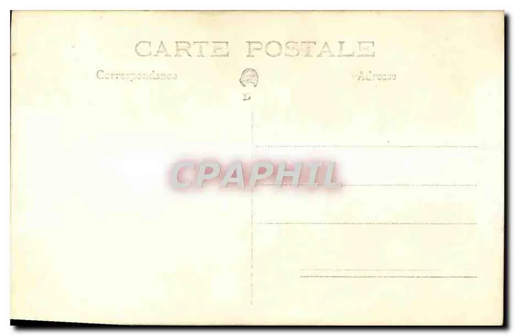 Mulher diante de um castelo — editor não visível — número de série não visível - Verso